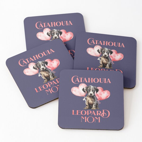 Item preview, Catahoula Leopard Mom With Heart Shaped Balloons - Catahoula Leopard Dog Lover designed and sold by lovealva.