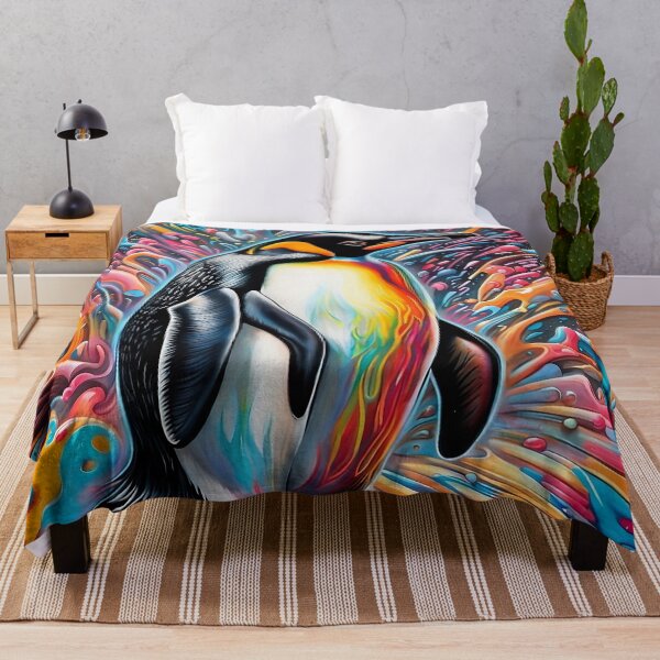 Artikelvorschau, Kaleidoskop-Pinguin entworfen und verkauft von Pirish-Designs.