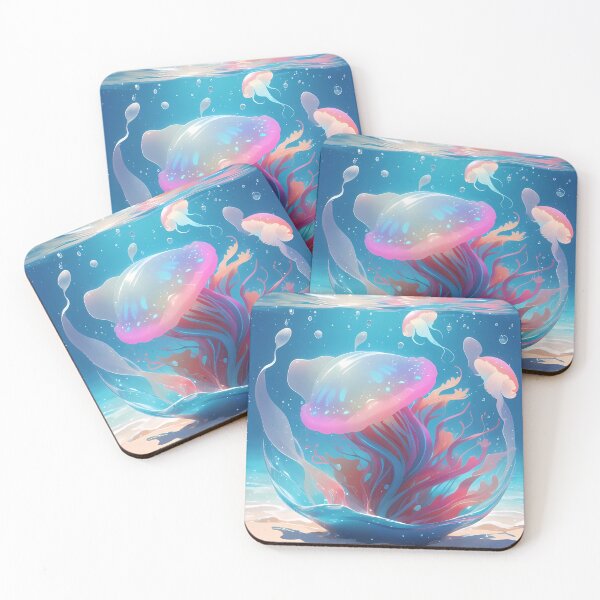 Item preview, A jellyfish in the ocean designed and sold by Carmillai.