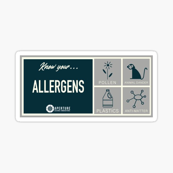 Allergies app icons set. Peanut, milk, dust, mold intolerance. Causes