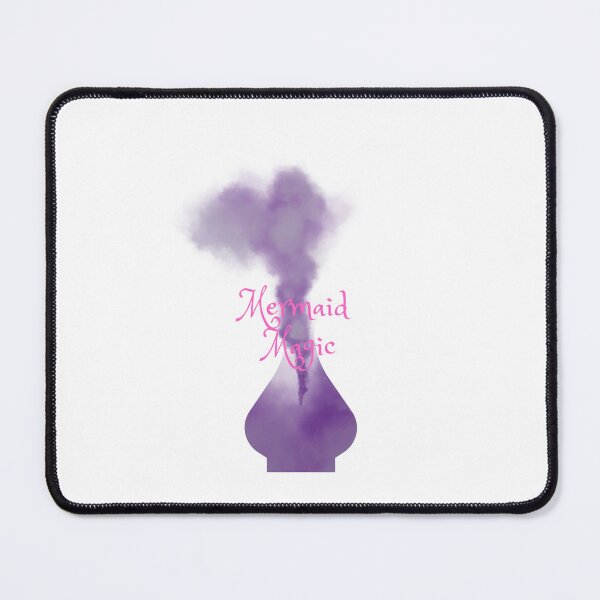 Item preview, Sirenas Purple Magic Mermaid Bottle On White designed and sold by SirenasWorld.