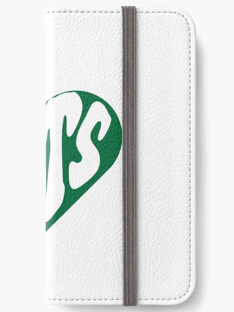 New York Jets Funky Retro Heart' iPhone Wallet for Sale by GangGreenGear