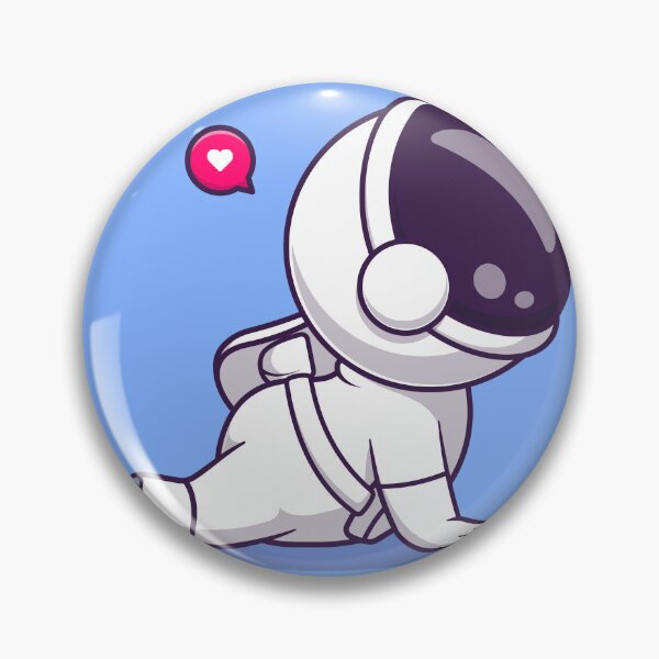 Item preview, AstroFlex: Cute Cartoon Astronaut Stretching designed and sold by hjian8219.
