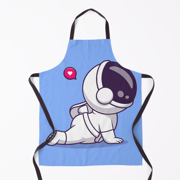 Item preview, AstroFlex: Cute Cartoon Astronaut Stretching designed and sold by hjian8219.