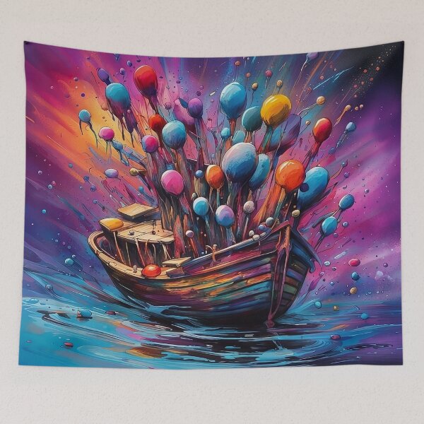 Item preview, Balloon Fishing designed and sold by Pirish-Designs.