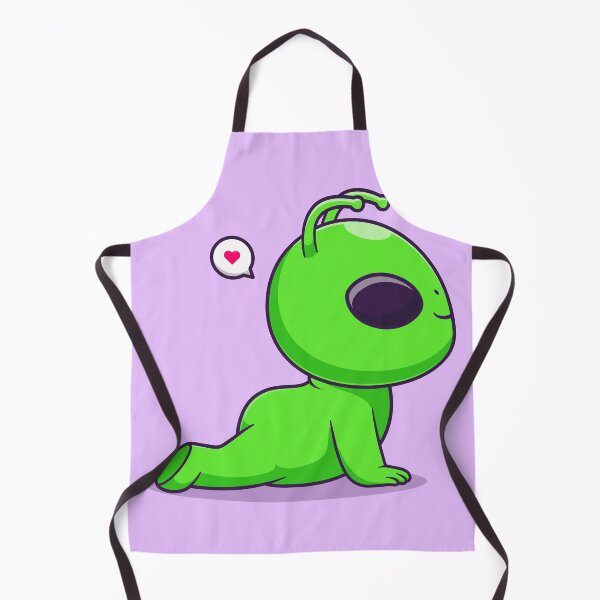 Item preview, CosmoFlex: Cute Cartoon Alien Stretching designed and sold by hjian8219.