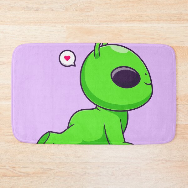 Item preview, CosmoFlex: Cute Cartoon Alien Stretching designed and sold by hjian8219.