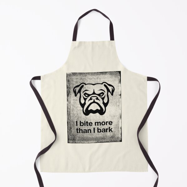 Item preview, I bite more than I bark - Bulldog designed and sold by Bauani.