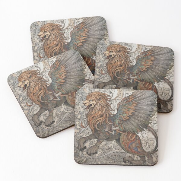Item preview, Griffin fantastic creature designed and sold by ComicsFactory.