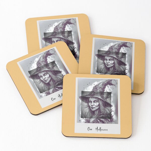 Item preview, One Halloween, spooky image of a Halloween witch designed and sold by FPAS2019.