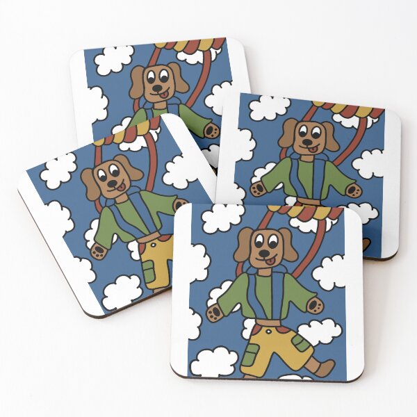 Item preview, Skydiving Dog designed and sold by LESHASKETCH art.