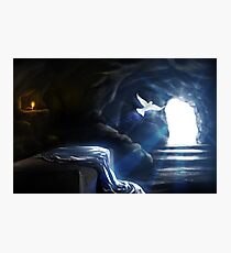 Jesus Empty Tomb Photographic Print