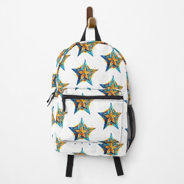 Item preview, Star Design Royal blue, sky blue, coral, white, gold designed and sold by Highlandkings.