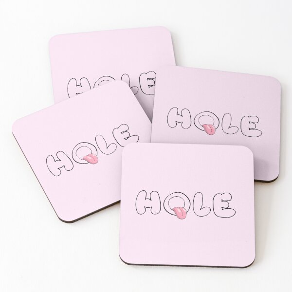 Item preview, Hole | Licking Tongue Pink Bubble Letters designed and sold by KinkShoppe.