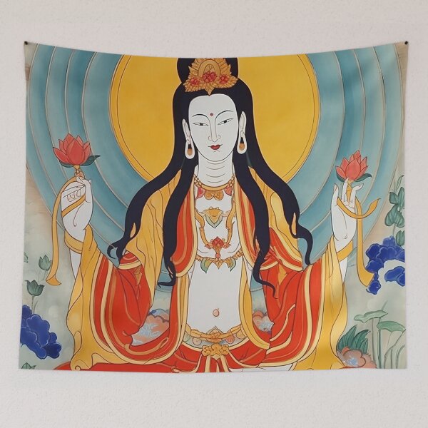 Item preview, Guanyin Chinese deity designed and sold by ComicsFactory.