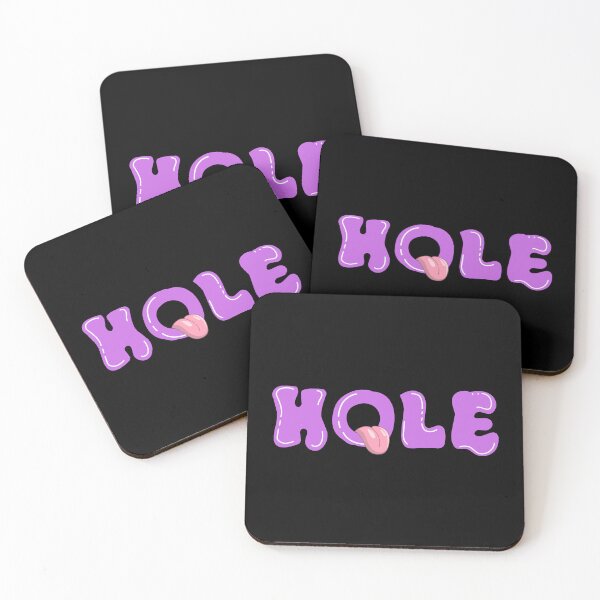 Item preview, Hole | Licking Tongue Purple Bubble Letters designed and sold by KinkShoppe.