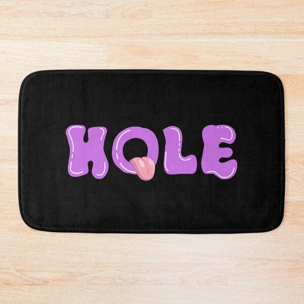Item preview, Hole | Licking Tongue Purple Bubble Letters designed and sold by KinkShoppe.