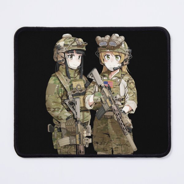 Item preview, Military Anime Girls designed and sold by kittiescuties.