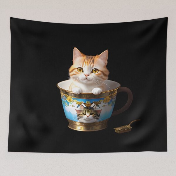 Item preview, Happy Kitten design designed and sold by UrbanPrts.