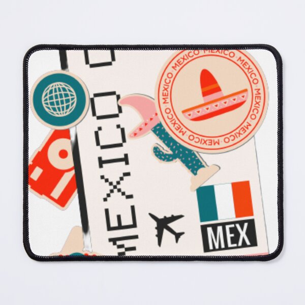Item preview, Mexico City Boarding Pass designed and sold by funnylifeusa.