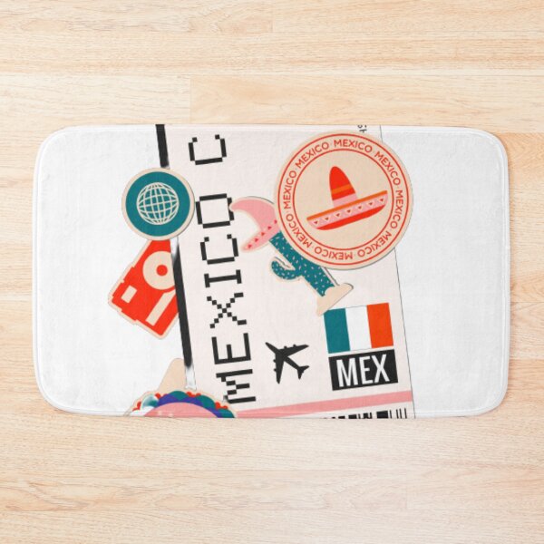 Item preview, Mexico City Boarding Pass designed and sold by funnylifeusa.