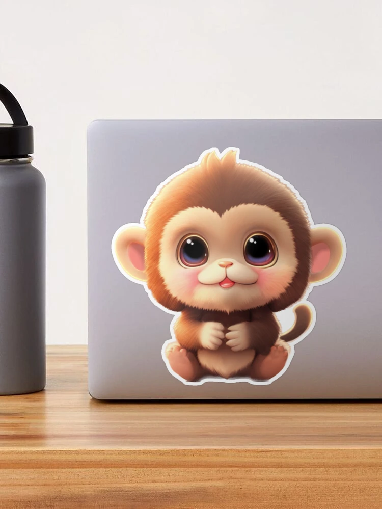 Monkey Sticker by 9713.online for iOS & Android
