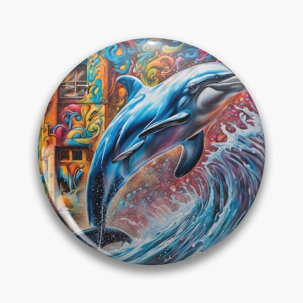 Item preview, Jumping Dolphin designed and sold by Pirish-Designs.