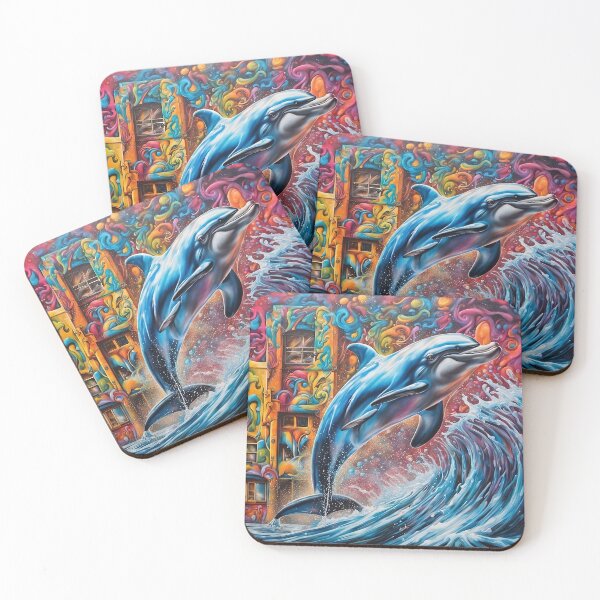 Item preview, Jumping Dolphin designed and sold by Pirish-Designs.