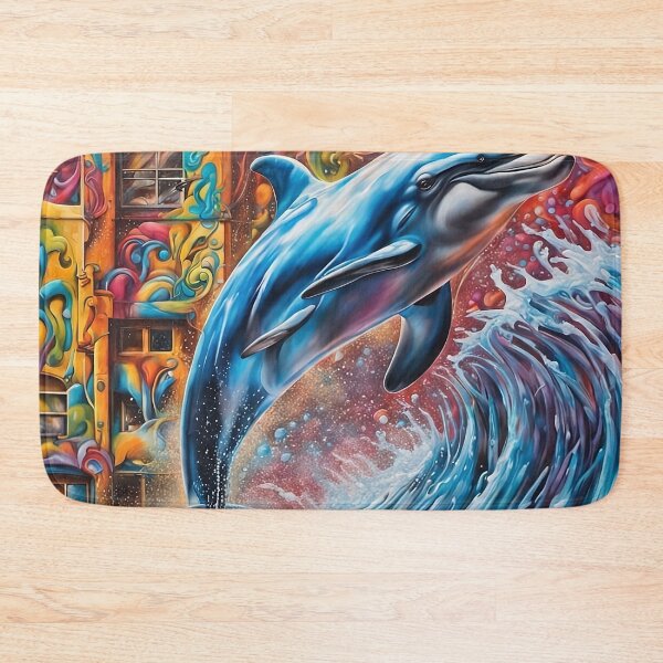 Item preview, Jumping Dolphin designed and sold by Pirish-Designs.