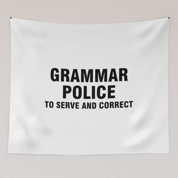 Item preview, Grammar Police To Serve and Correct designed and sold by allthetees.
