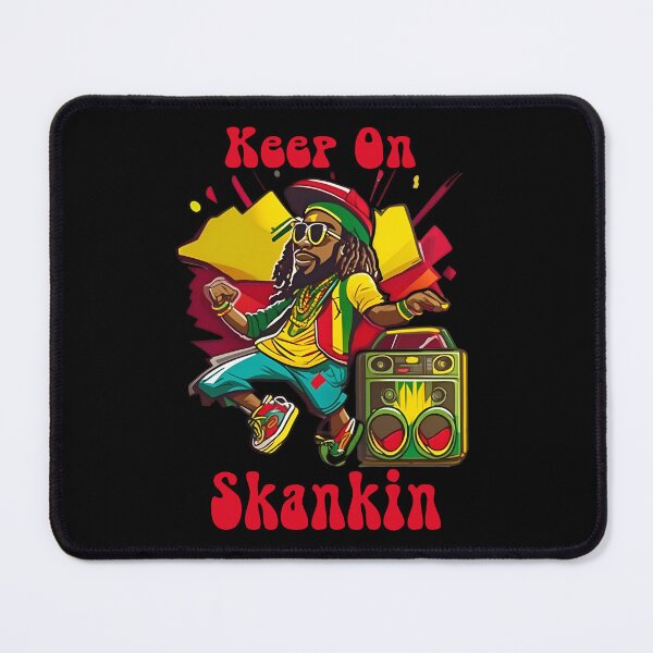 Item preview, Keep On Skankin designed and sold by reggaeartgifts.