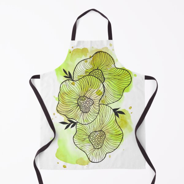 Item preview, Green Watercolor Flowers Rita designed and sold by BEATRIZKOBORI.