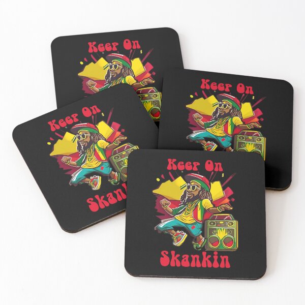 Item preview, Keep On Skankin designed and sold by reggaeartgifts.