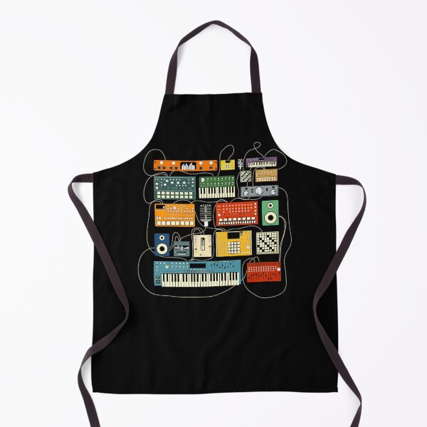 Item preview, Electronic Musician with Synthesizer and Drum Machine fan  	 designed and sold by dcuskdphloa47.