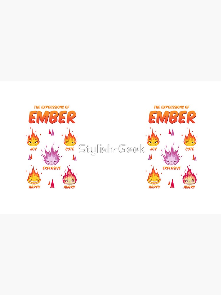 The expressions of Ember - Elemental Coffee Mug for Sale by Stylish-Geek