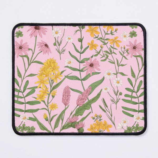 Item preview, Floral Pattern on Pink background: Mixed Pattern Magic designed and sold by Rebecca Turk.