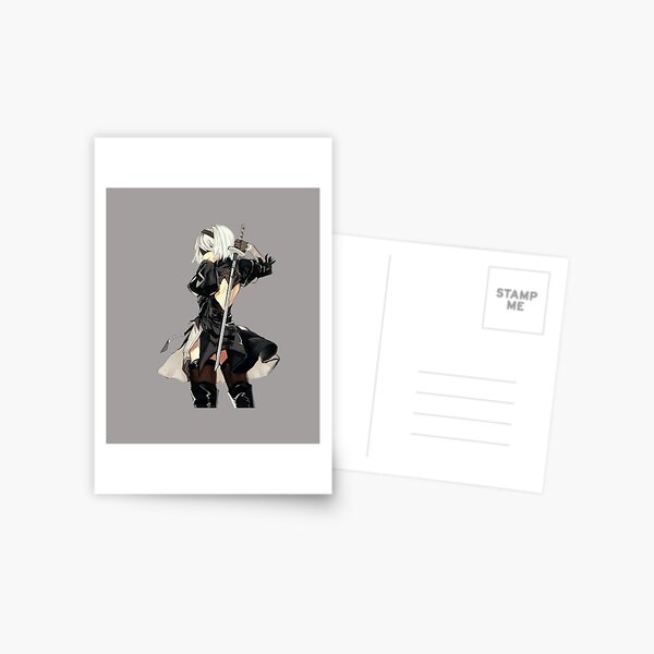 nier automata anime Postcard for Sale by samanthafans