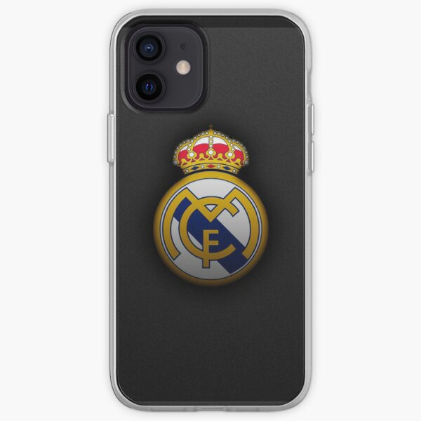 Logotipo del Real Madrid Funda blanda para iPhone