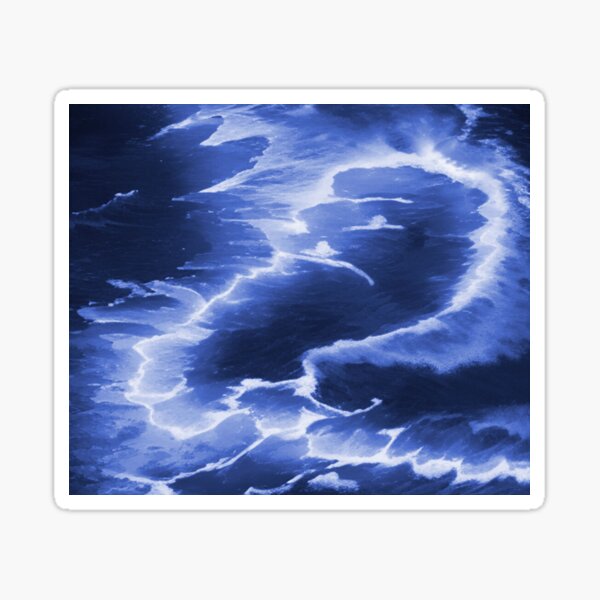 Item preview, Blue Ocean Waves designed and sold by Timegraf.