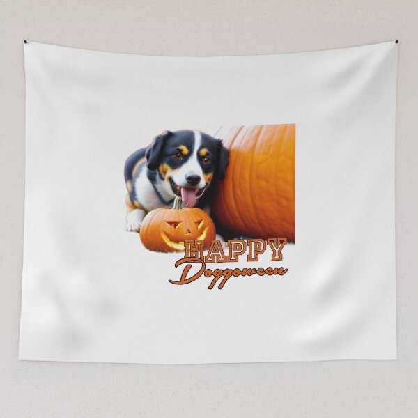 Item preview, Happy Doggoween Halloween Dog or Puppy Design designed and sold by helloiamskye.