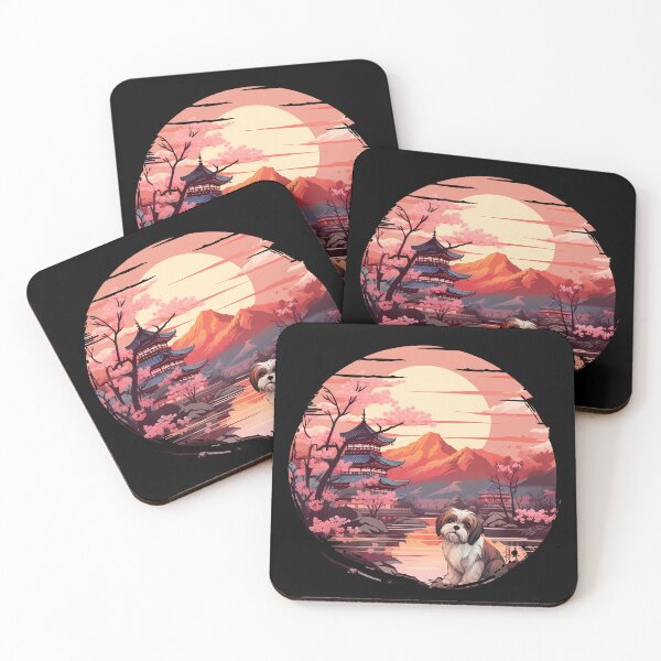 Item preview, Japanese Sunset Shih Tzu designed and sold by Ripper19.