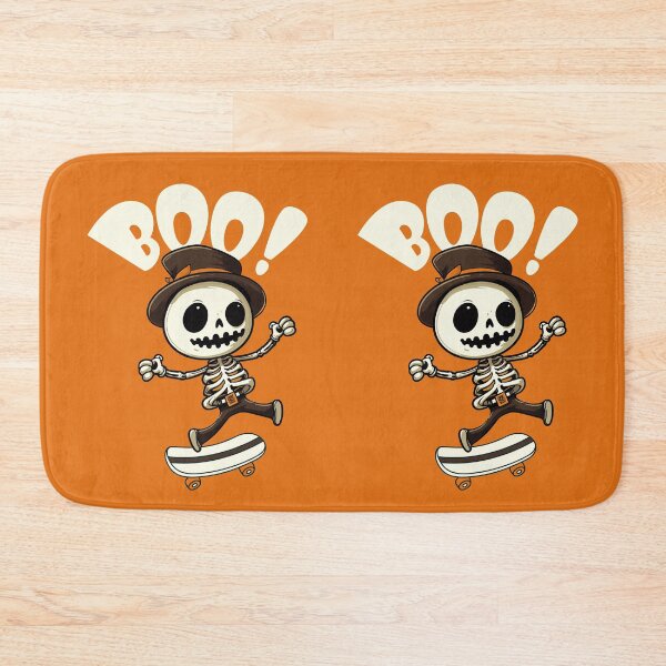Item preview, Boo! Kawaii Skeleton Happy Halloween  designed and sold by ddartonline.