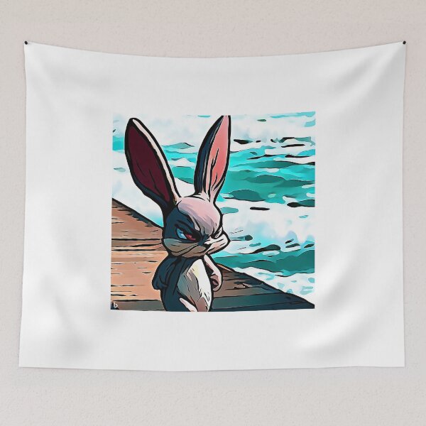 Item preview, Angry Bunny Walk designed and sold by MellowLazy.