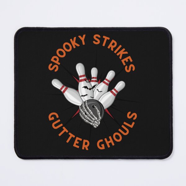 Item preview, Spooky Strikes And Gutter Ghouls Bowling Halloween Skelton Ball Pins designed and sold by InkwaveDesigns.