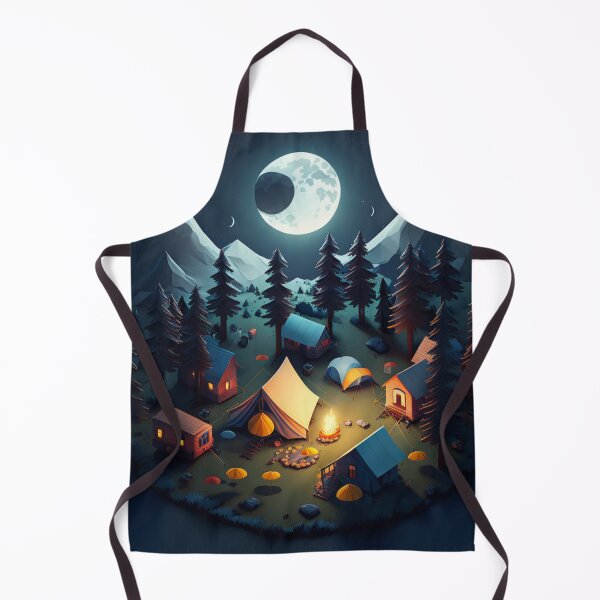Item preview, camping by the moonlight designed and sold by SwishKa-Art.