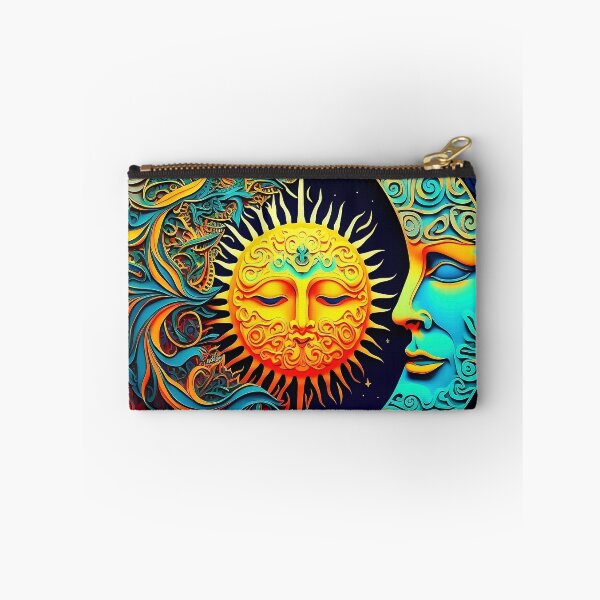 Item preview, Mystical Psychedelic Sun and Moon Pattern designed and sold by Lamarcy.