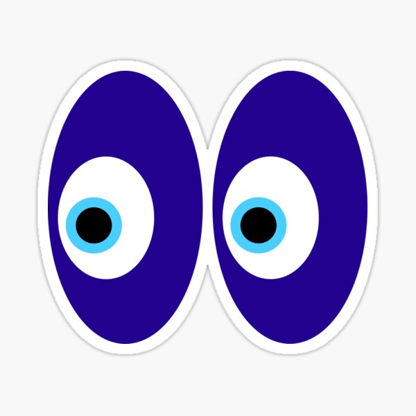 Evil Side Eye, Eye of Nazar Sticker