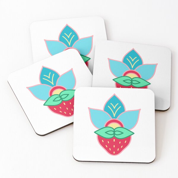 Item preview, Strawberry Floral by Niibidoon designed and sold by Niibidoon.