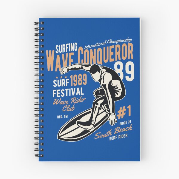 Item preview, Surf Wave Conqueror 89 - Surf 89 Festival Wave Rider Club designed and sold by flipper42.