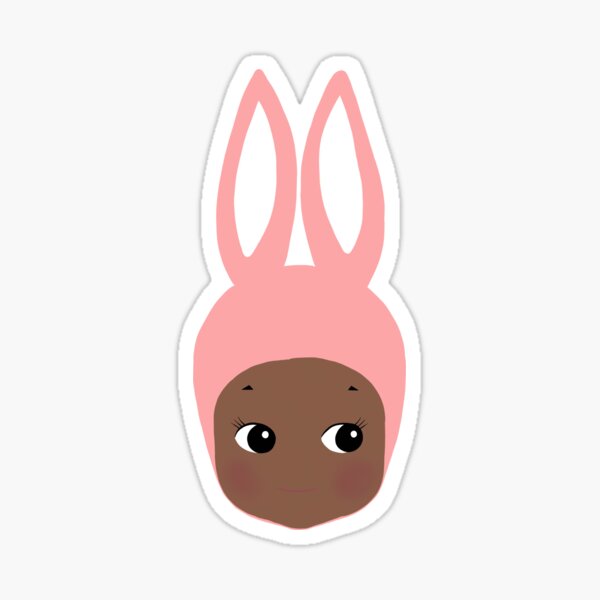 Aperçu de l'œuvre poc sonny ange tête de lapin créée et vendue par iambiby.